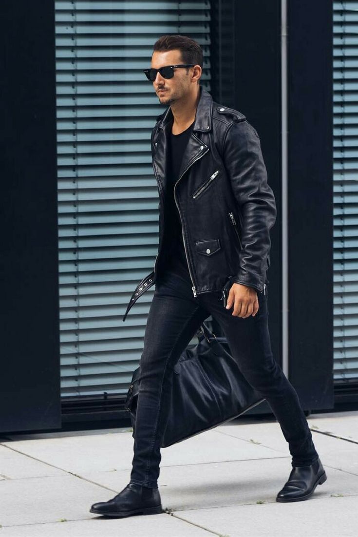 5 Ways to Style a Leather Jacket: Men's Fashion Inspiration